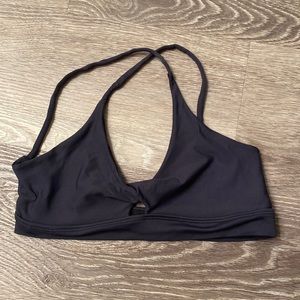 Lalaland Hot Yoga Black Stretchy Bra Top M/L